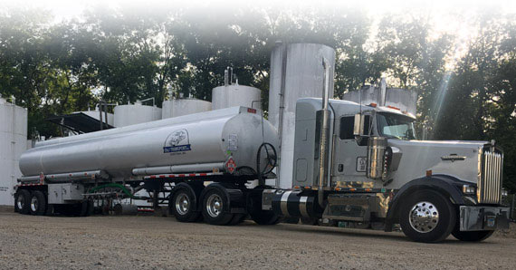 Commercial Liquid Fuel Tanker and Semi